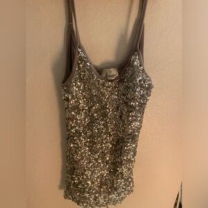 Alexandra collection glittery tank 🪩
